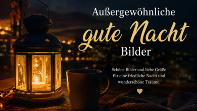 Außergewöhnliche gute Nacht Bilder